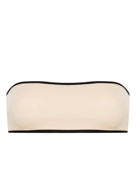  Toteme Striped-edge Bikini Top - Neutrals 