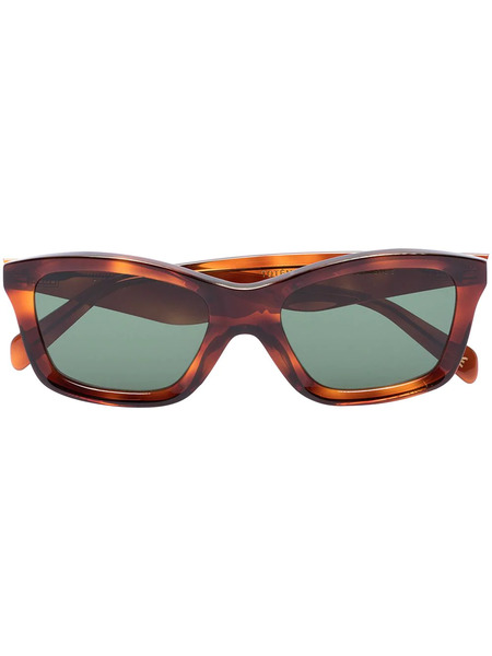  Toteme The Classics Square-frame Sunglasses - Brown 