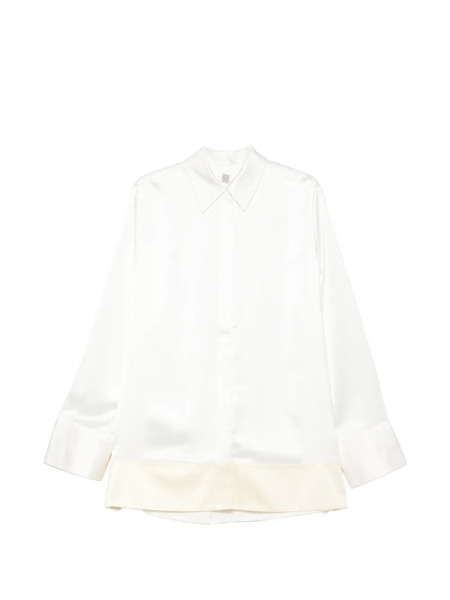  Toteme Tuxedo Shirt - White 