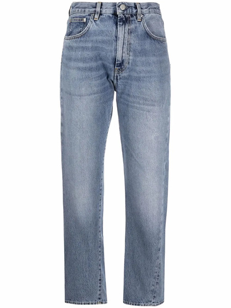  Toteme Twisted-seam Straight Jeans - Blue 
