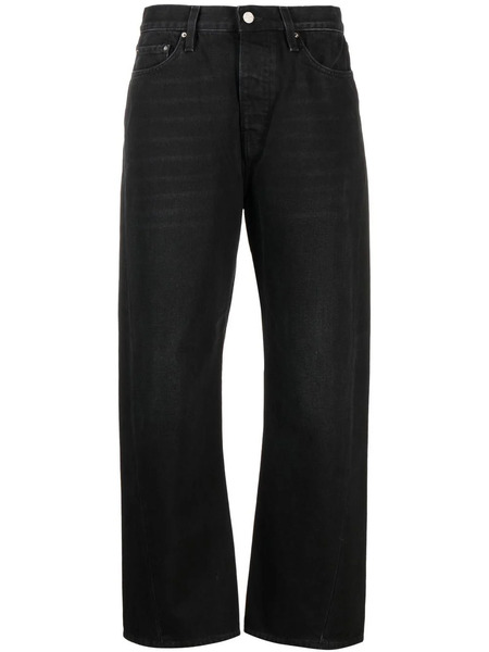  Toteme Twisted Seam Straight-leg Jeans - Black 