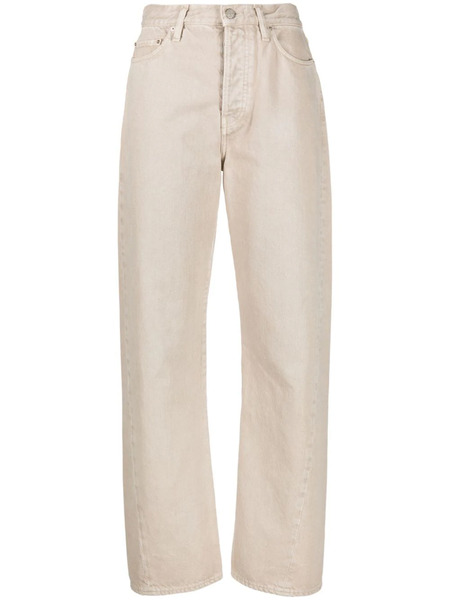  Toteme Twisted Seam Straight-leg Jeans - Neutrals 