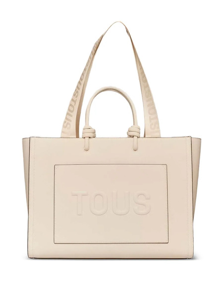  Tous Amaya Knotted-handle Tote Bag - Neutrals 