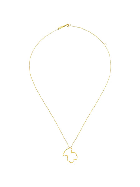  Tous Bear-pendant Necklace - Gold 