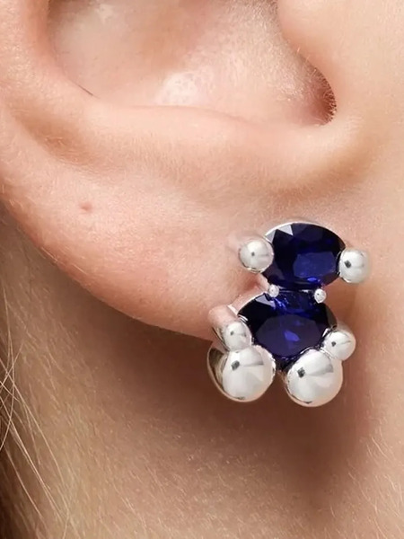  Tous Bear-shaped Earrings - Silver 