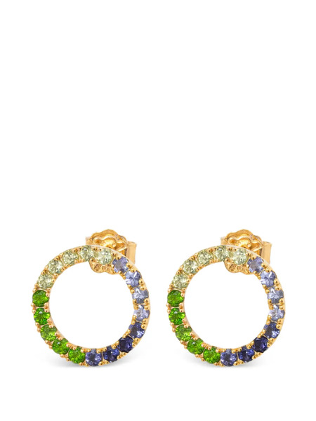  Tous Circle Earrings - Gold 