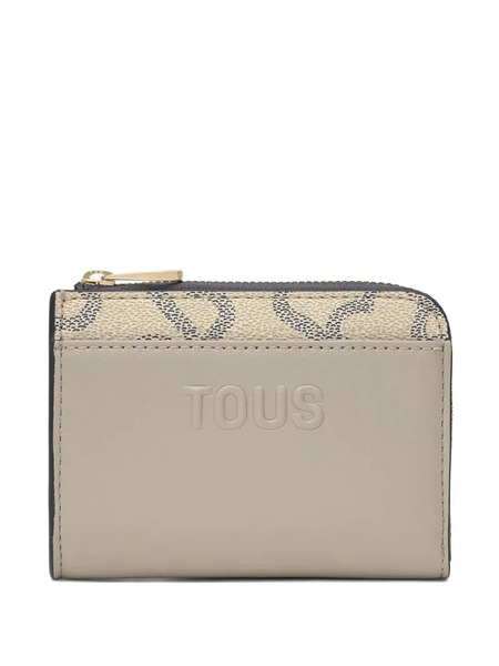  Tous Kaos Icon Logo Zip Wallet - Blue 