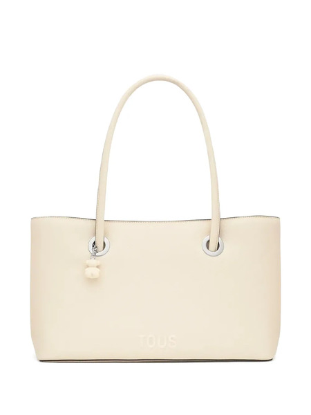  Tous Large Embossed-logo Tote Bag - Neutrals 