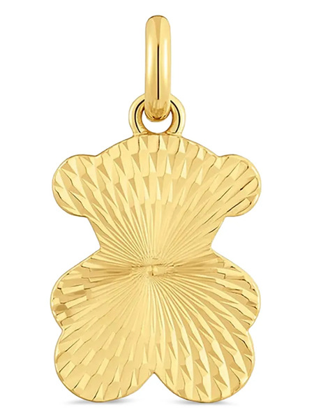  Tous Patterned Bear-shape Pendant - Gold 