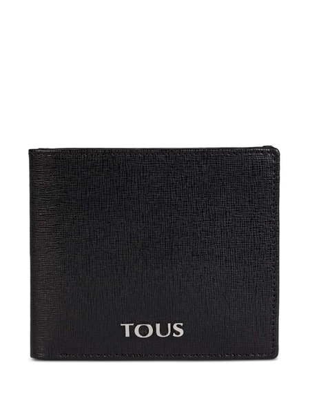  Tous Textured Leather Cardholder - Black 
