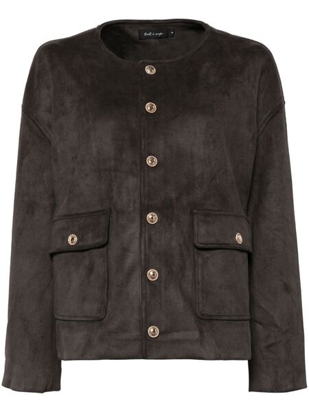  Tout A Coup Button-down Jacket - Grey 