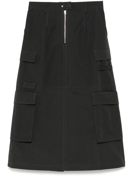  Tout A Coup Cargo-pocket Skirt - Grey 