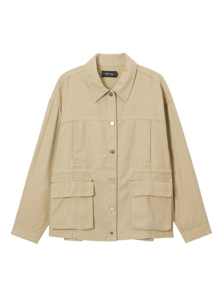  Tout A Coup Double-pocket Utility Jacket - Neutrals 
