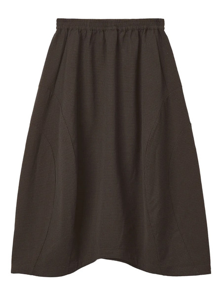  Tout A Coup Elasticated-waistband Skirt - Brown 
