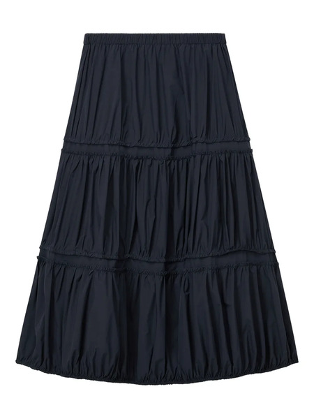  Tout A Coup Tiered Ruffled Skirt - Blue 