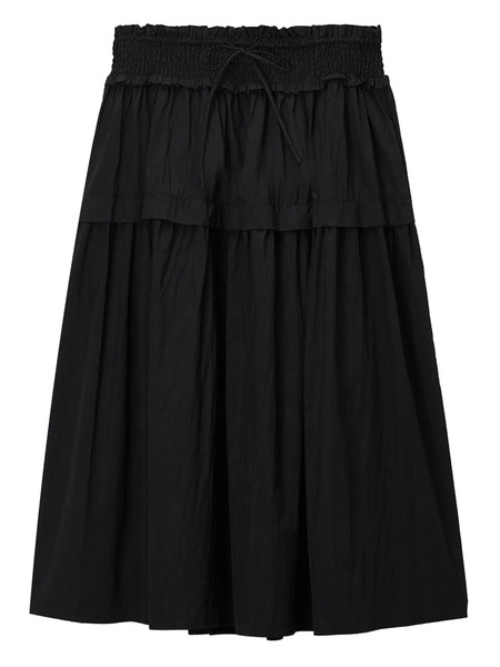 Tout A Coup Tiered Skirt - Black 