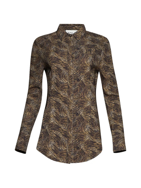  Tove Elvin Zebra-print Shirt - Neutrals 