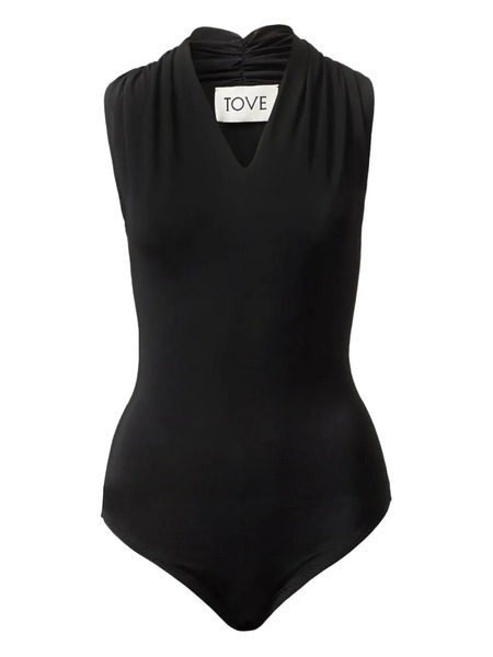  Tove Liorah Sleeveless Bodysuit - Black 