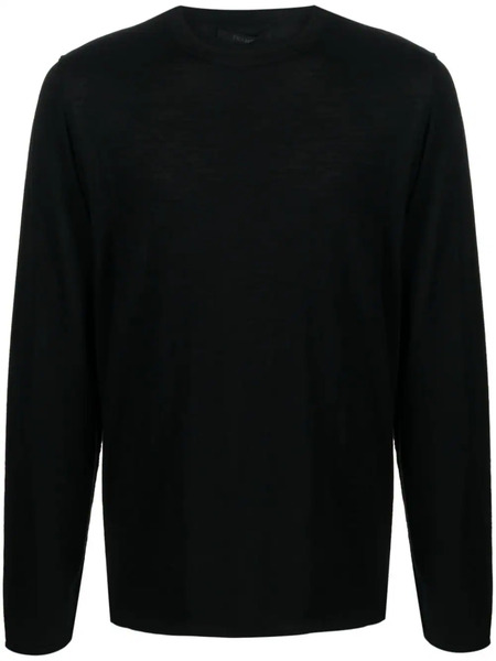  Transit Long-sleeved Wool Jumper - Black 