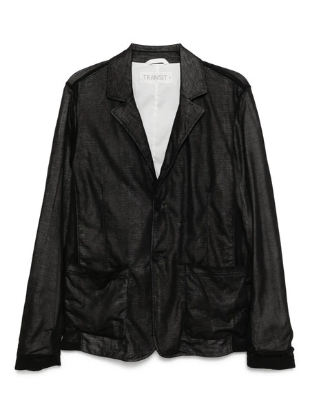  Transit Single-breasted Blazer - Black 