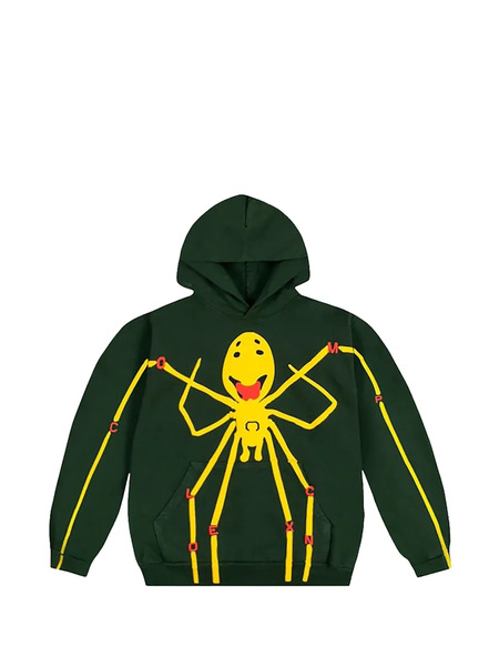  Travis Scott Cactus Plant Flea Market X Complexcon Spider Legs Hoodie - Green 