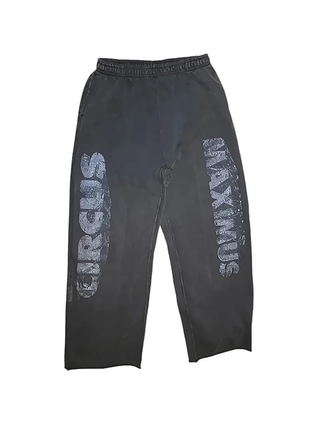  Travis Scott Utopia Circus Maximus Elasticated-waistband Trousers - Black 