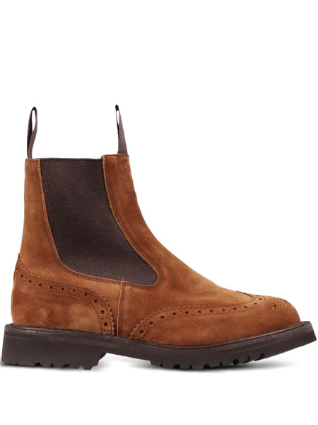  Tricker's Silvia Suede Chelsea Boots - Brown 