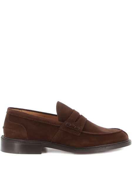  Tricker's Suede Loafers - Brown 