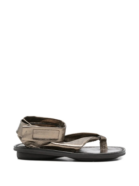  Trippen Sensual Leather Sandals - Gold 