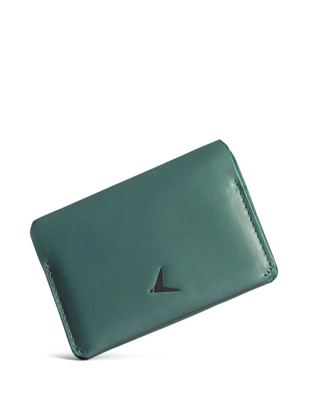  Troubadour Flip Leather Cardholder - Green 