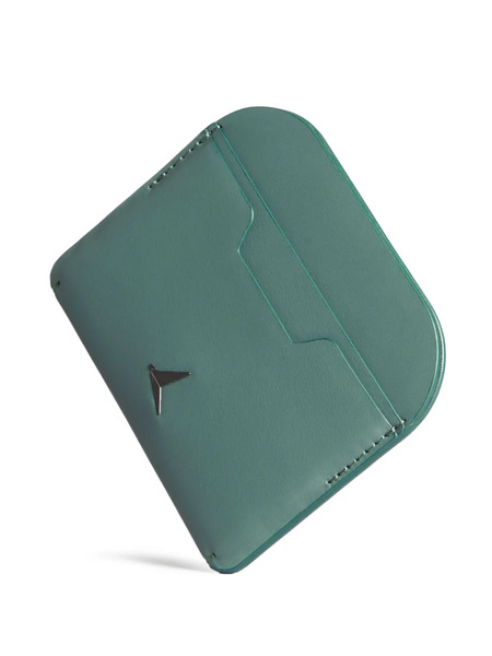  Troubadour Leather Cardholder - Green 