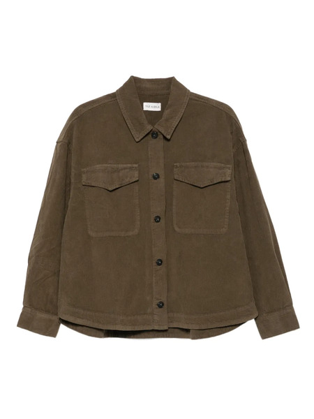  True Avenue Button-down Jacket - Green 