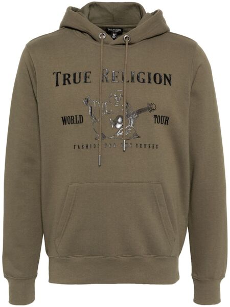  True Religion Printed Hoodie - Green 