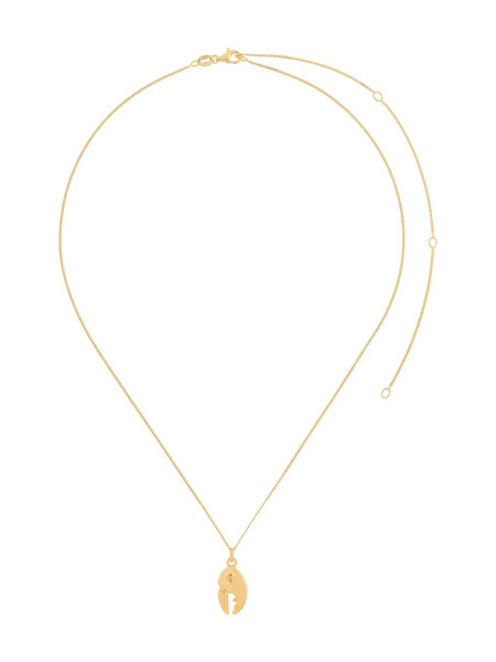  True Rocks Crab Claw Necklace - Gold 