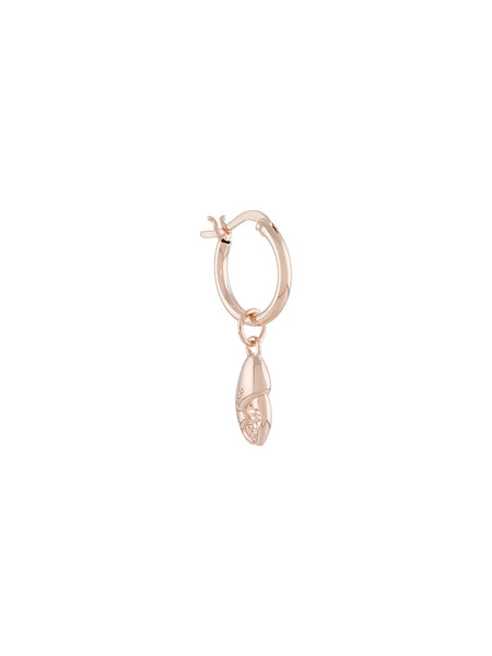  True Rocks Crab Hoop Earring - Pink 