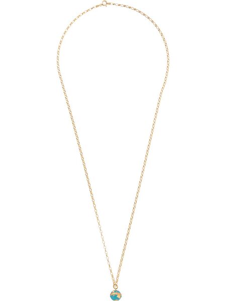  True Rocks Globe Pendant Necklace - Gold 