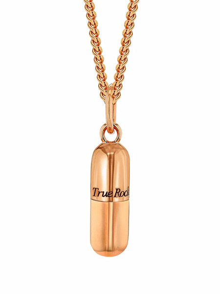  True Rocks Mini Pill Necklace - Pink 