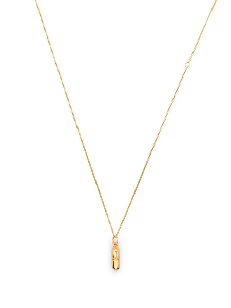  True Rocks Mini Pill Pendant Necklace - Gold 