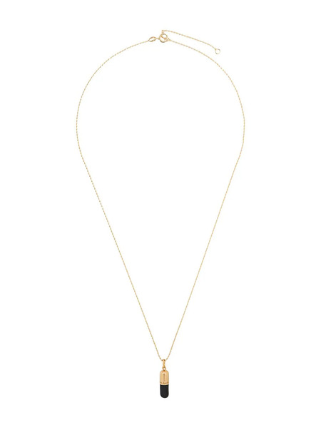  True Rocks Pill Pendant Necklace - Gold 