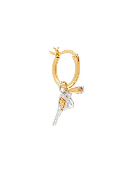  True Rocks Pistol Hoop Earring - Gold 