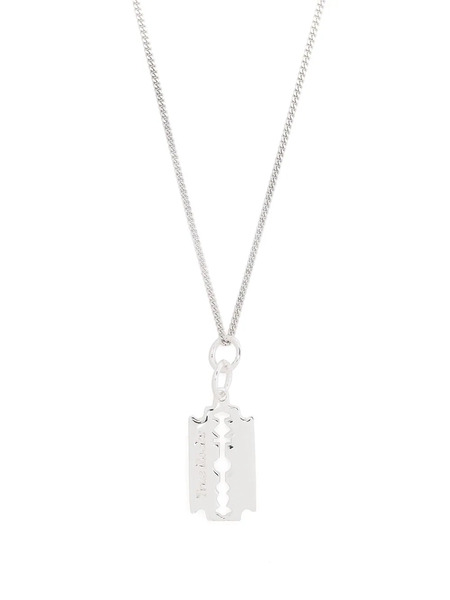  True Rocks Silver Mini Razor Pedant Necklace 
