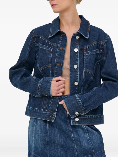  Trussardi Button-up Denim Jacket - Blue 