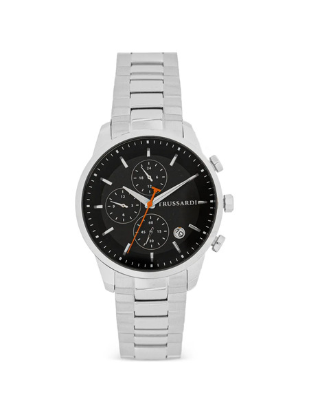 Trussardi Chronograph 45mm Watch - Black 