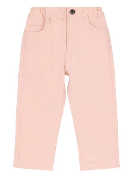  Trussardi Junior Button Elasticated Trousers - Pink 