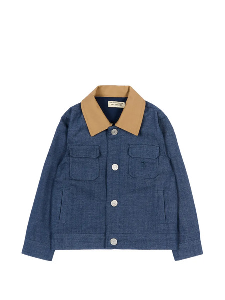  Trussardi Junior Collared Jacket - Blue 