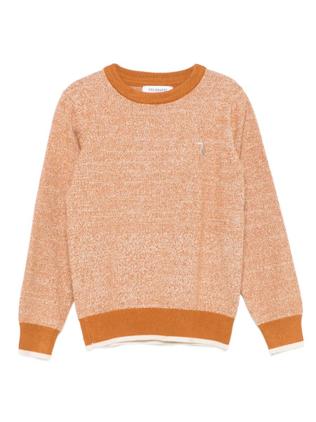  Trussardi Junior Crew-neck Sweater - Neutrals 