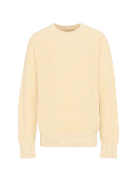  Trussardi Junior Embroidered-logo Sweater - Yellow 
