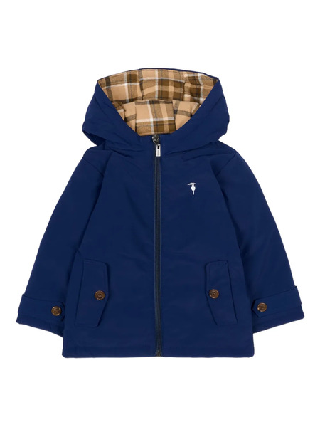  Trussardi Junior Hooded Jacket - Blue 