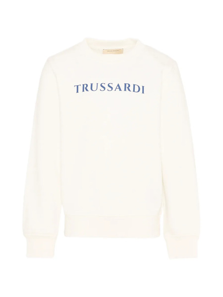  Trussardi Junior Logo-print Sweatshirt - Neutrals 