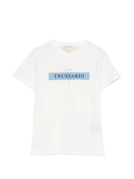  Trussardi Junior Logo T-shirt - White 